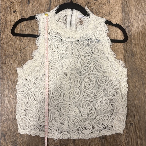 Zara White Lace Top - Picture 6 of 6